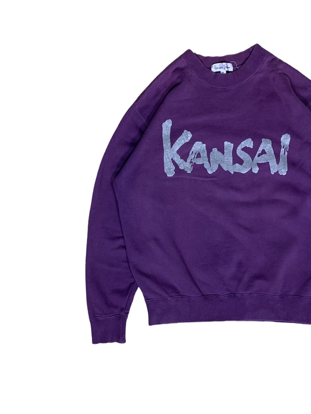 Japanese Brand × Kansai Yamamoto Vintage Kansai Japan Sweatshirt Medium Size Size US M / EU 48-50 / 2 - 2 Thumbnail