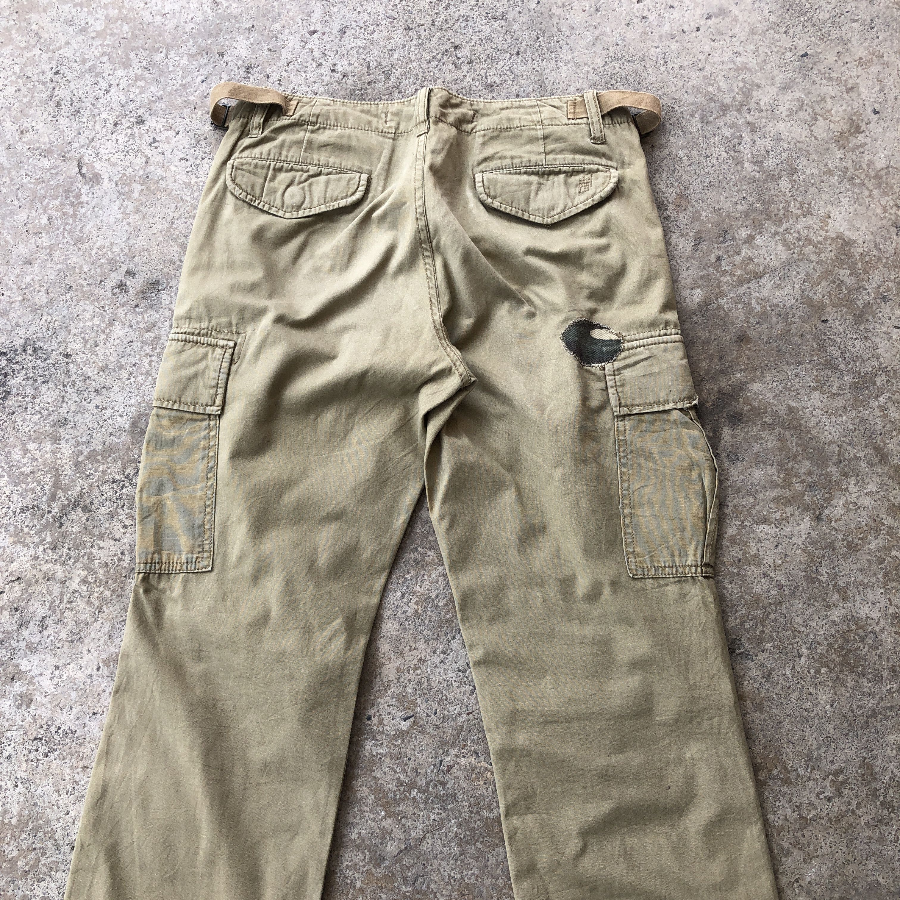 Japanese Brand × Vintage Vintage Baldia Cargo Pants Patchwork Camo Size US 32 / EU 48 - 4 Thumbnail