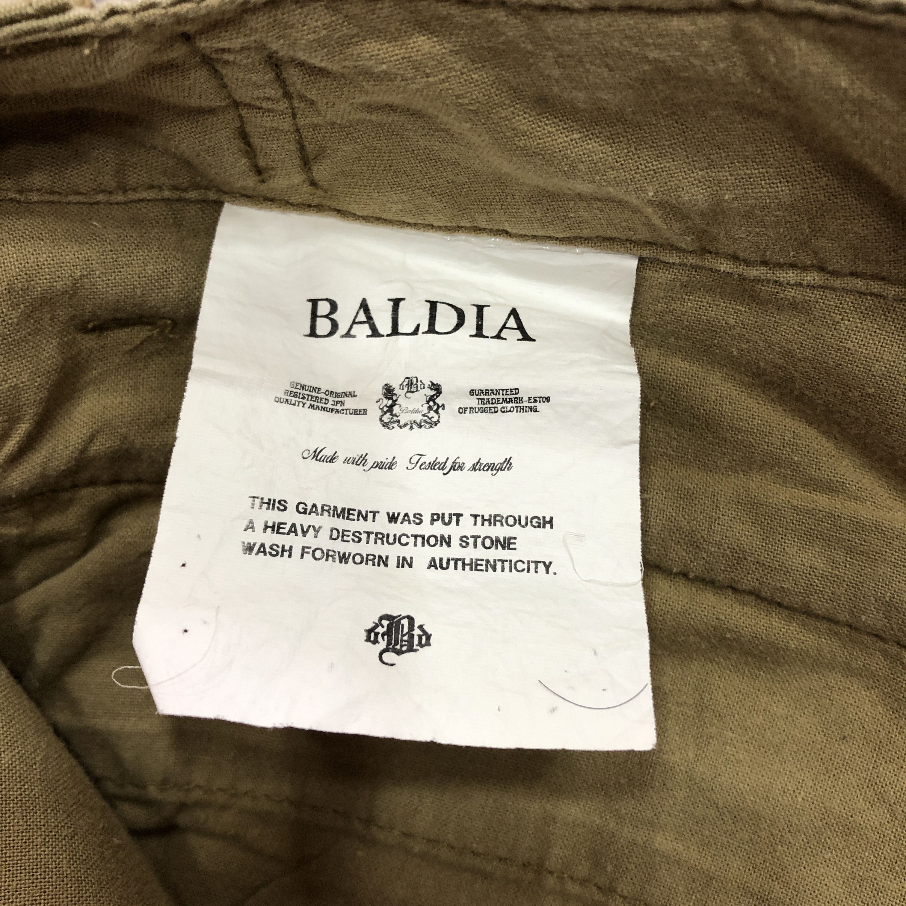 Japanese Brand × Vintage Vintage Baldia Cargo Pants Patchwork Camo Size US 32 / EU 48 - 6 Thumbnail