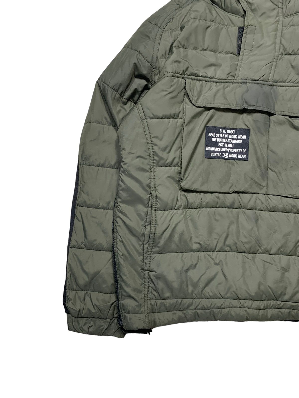 Japanese Brand Japanese Brand Burtle Workwear Puffle Jacket Size US L / EU 52-54 / 3 - 2 Thumbnail