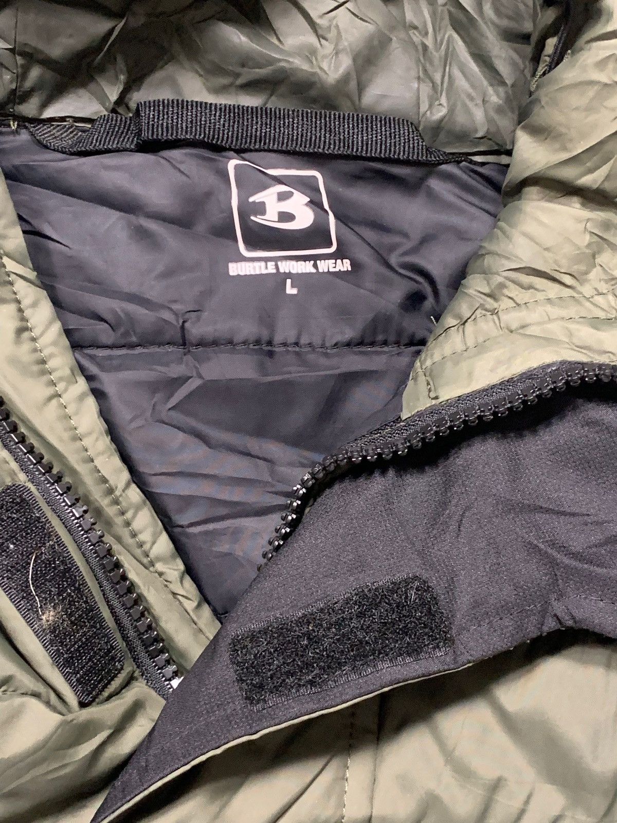 Japanese Brand Japanese Brand Burtle Workwear Puffle Jacket Size US L / EU 52-54 / 3 - 8 Thumbnail
