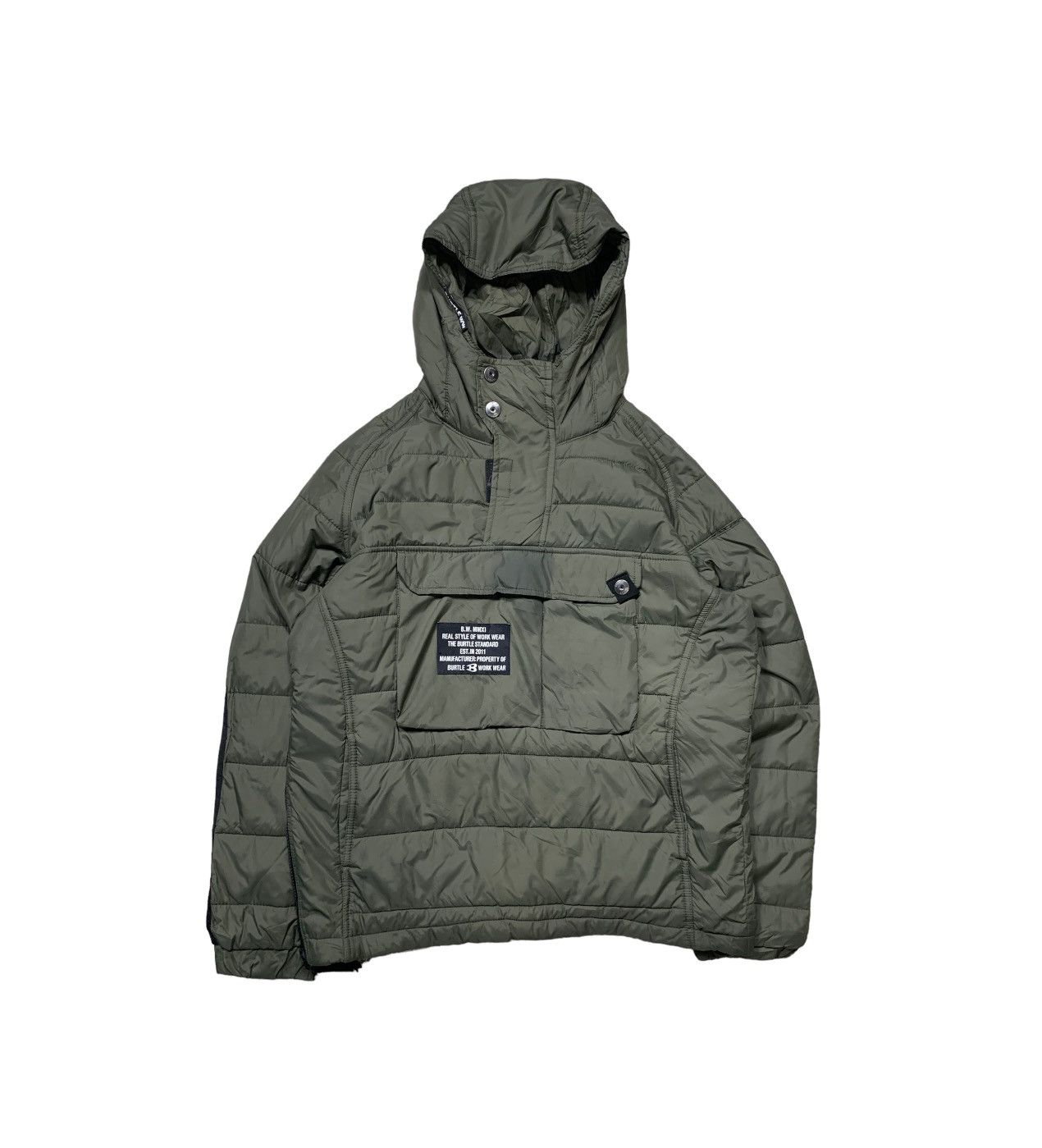 Japanese Brand Japanese Brand Burtle Workwear Puffle Jacket Size US L / EU 52-54 / 3 - 1 Thumbnail