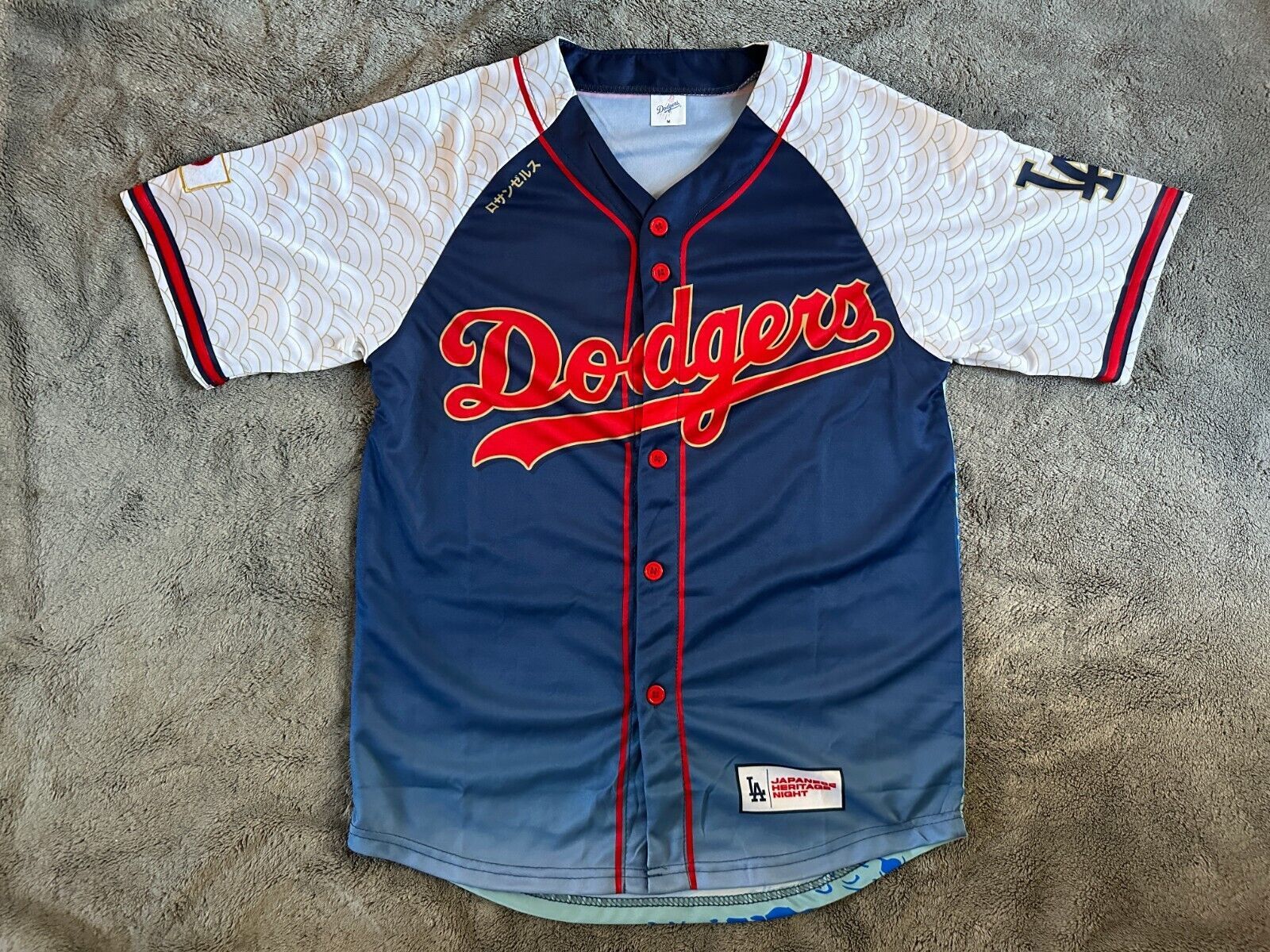 Japanese Heritage Night Jersey SGA Los Angeles Dodgers 2023 ( Size XL )  Japan