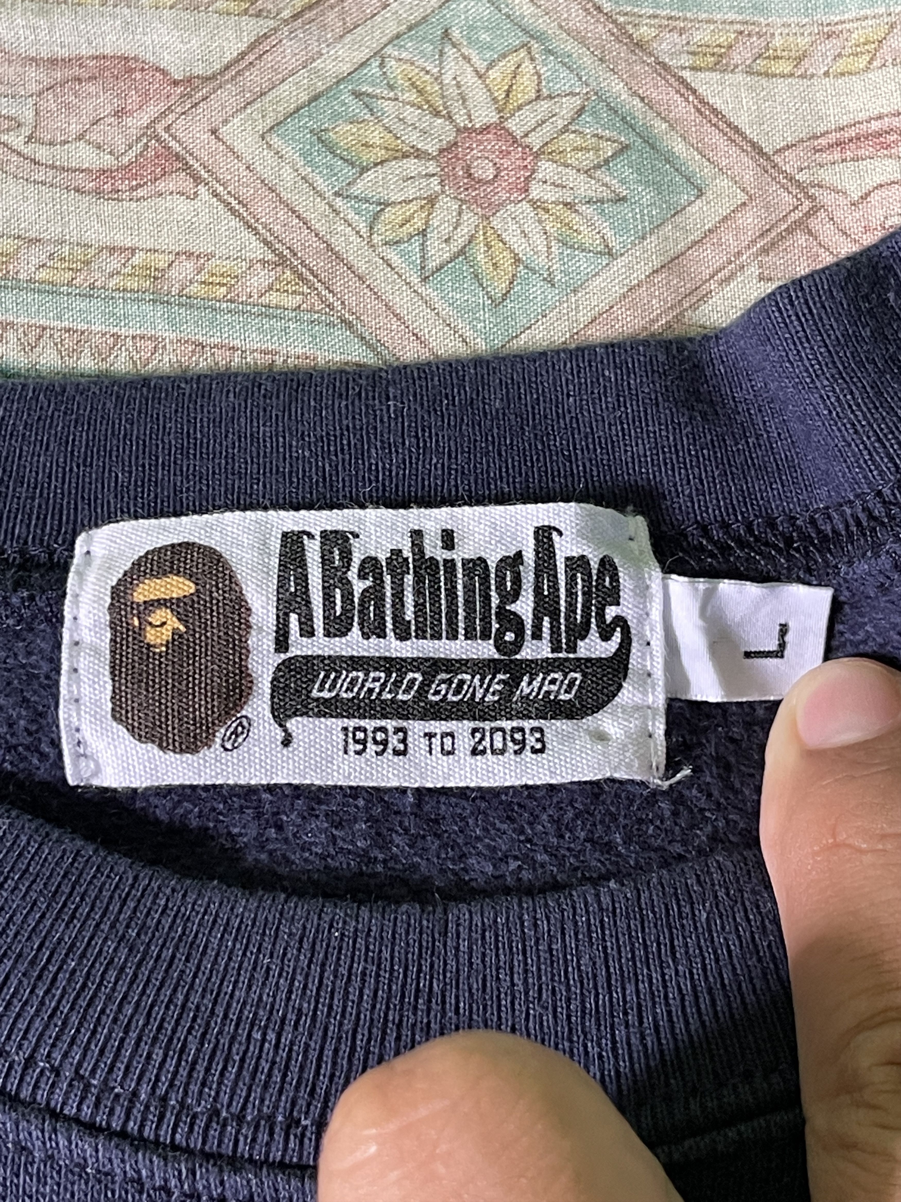 Bape College Crewneck Size US L / EU 52-54 / 3 - 7 Thumbnail