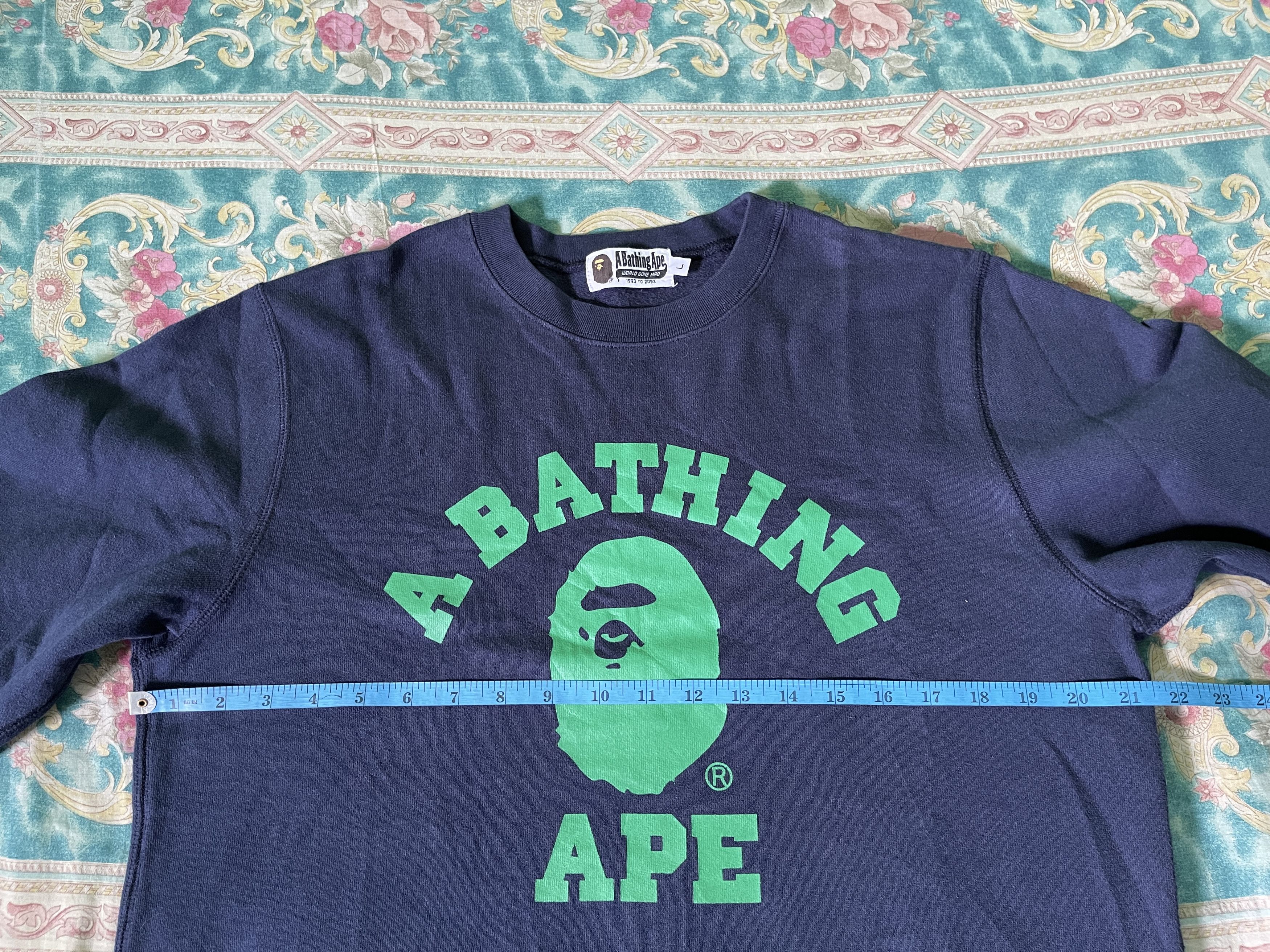 Bape College Crewneck Size US L / EU 52-54 / 3 - 15 Thumbnail