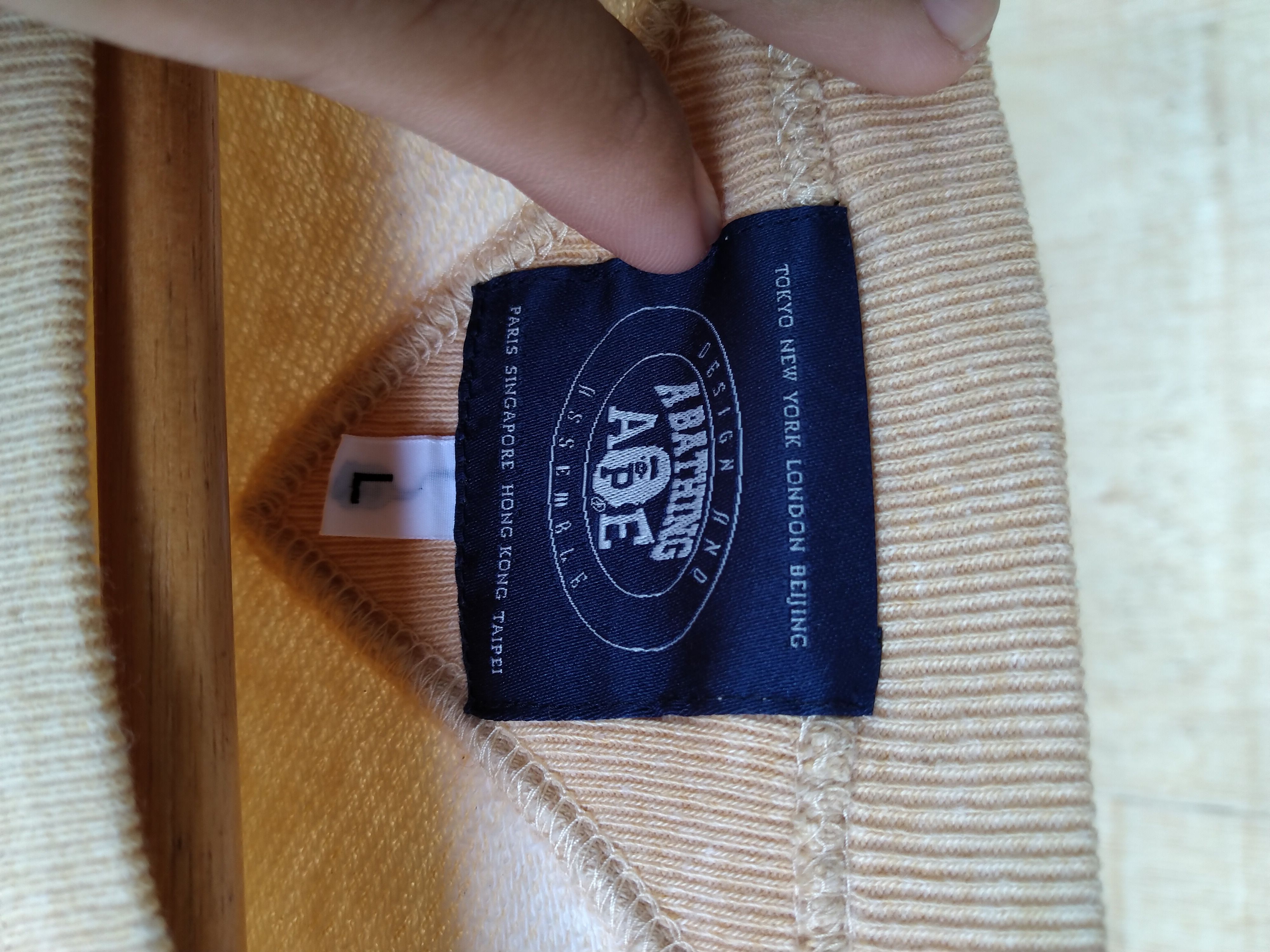 Bape Pocket Crewneck Size US L / EU 52-54 / 3 - 10 Thumbnail