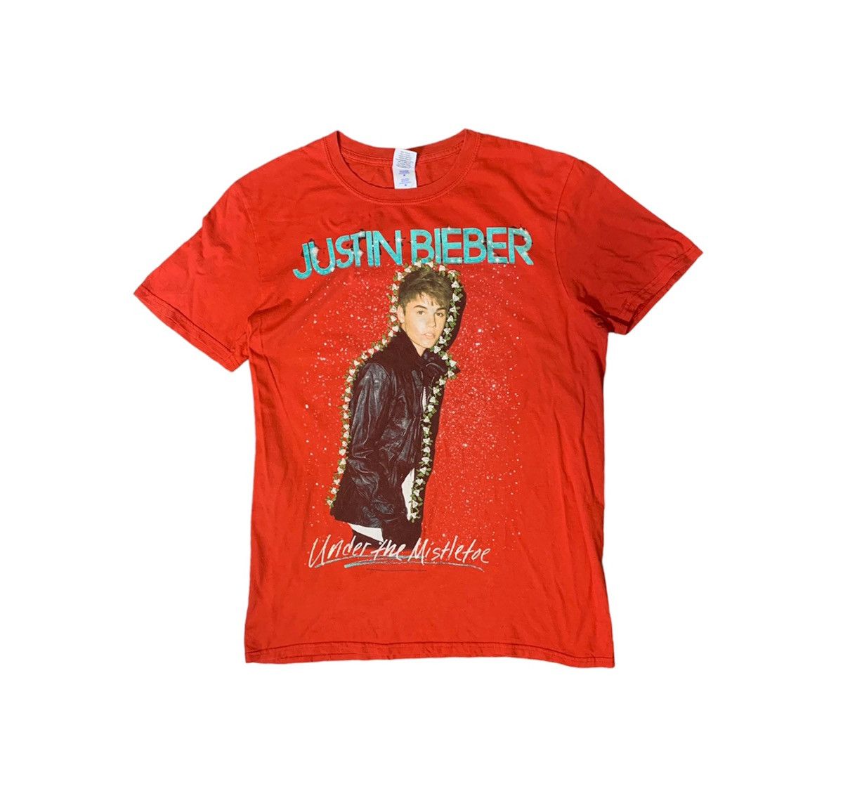Justin Bieber × Vintage Vintage Justin Bieber Shirt Under The Mistletoe Size US M / EU 48-50 / 2 - 1 Thumbnail