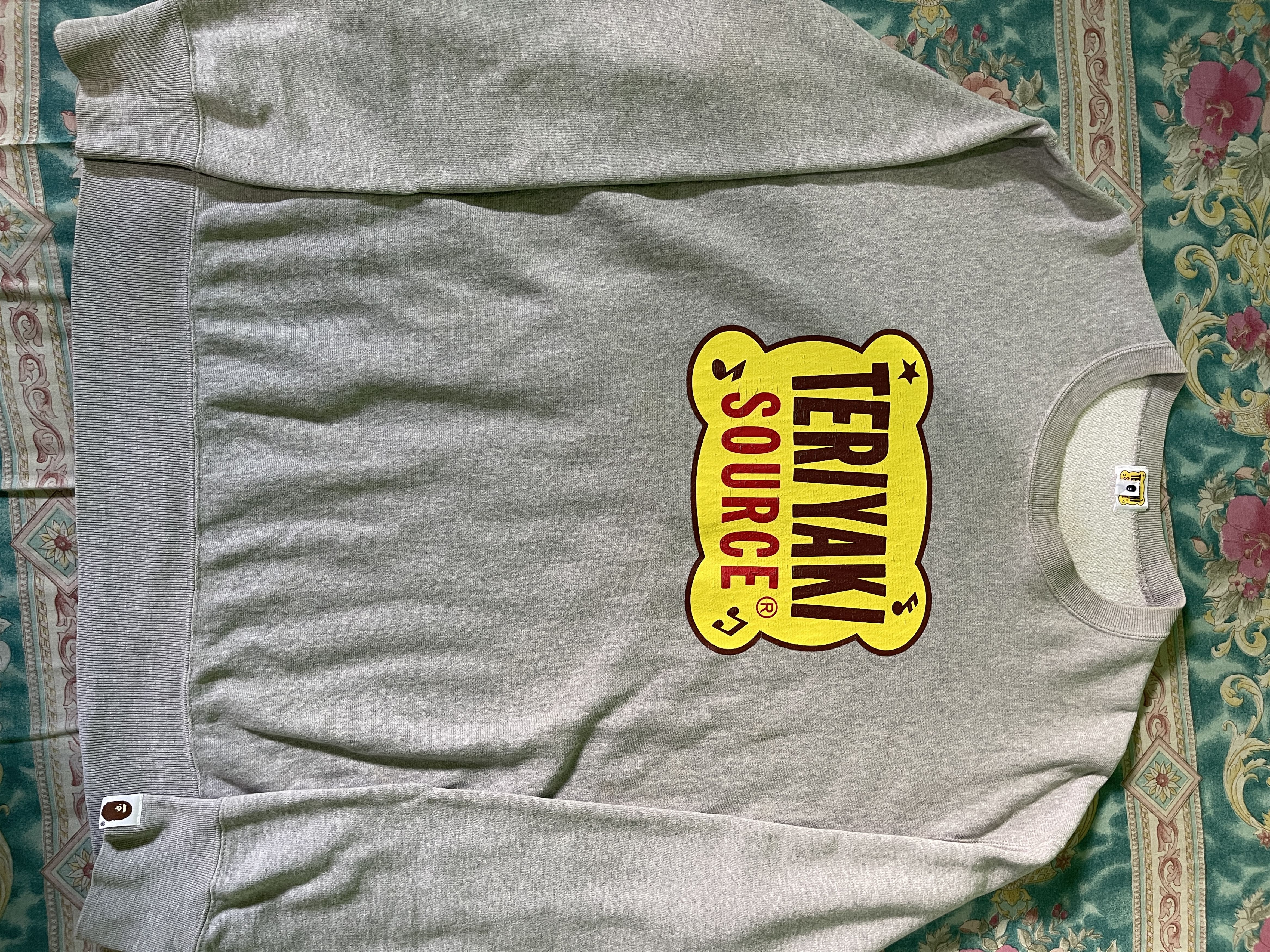 Bape Teriyaki Source Crewneck Size US L / EU 52-54 / 3 - 2 Thumbnail