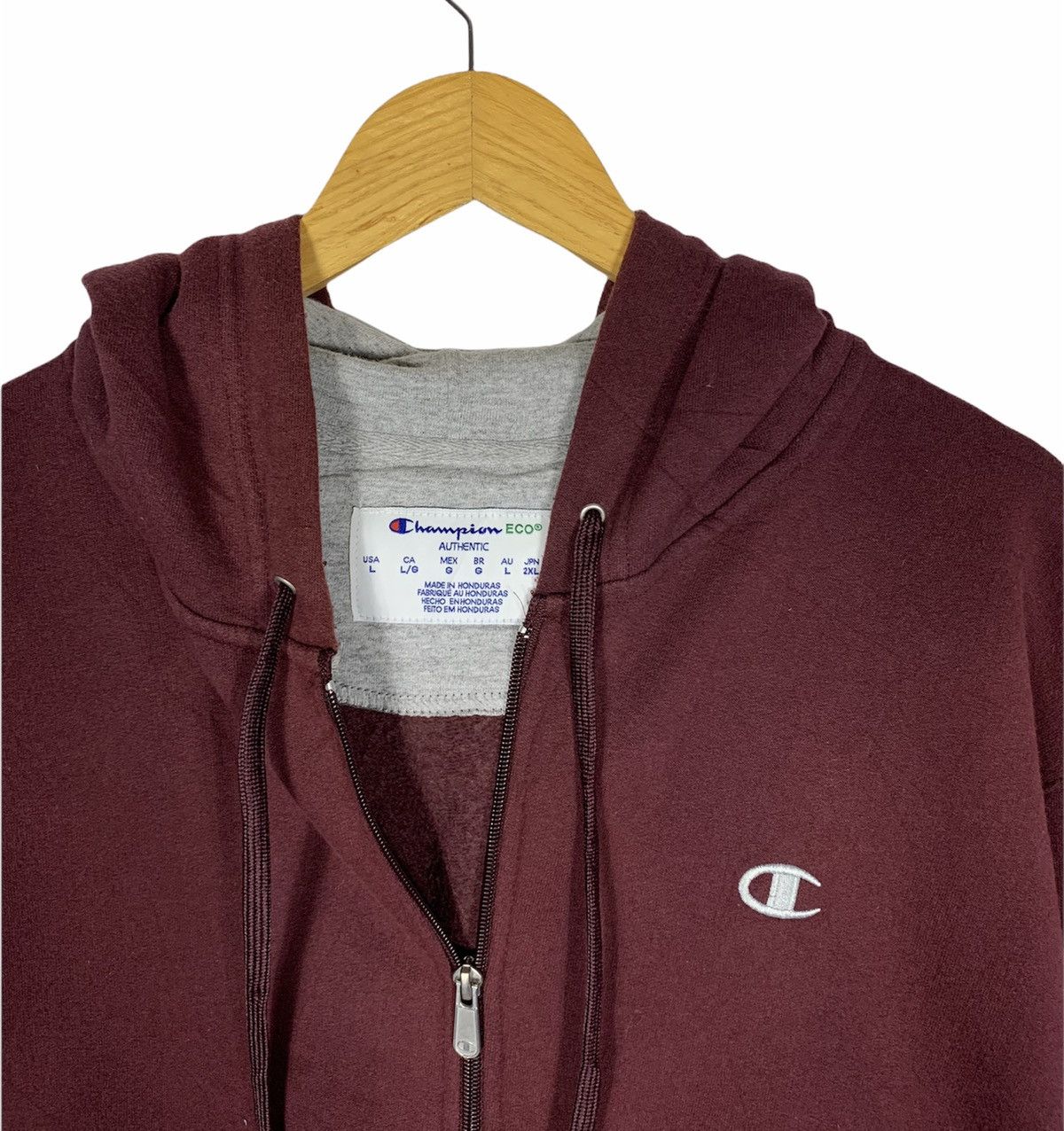 Champion Champion Hoodie Zipper Maroon Colour Size US L / EU 52-54 / 3 - 3 Thumbnail