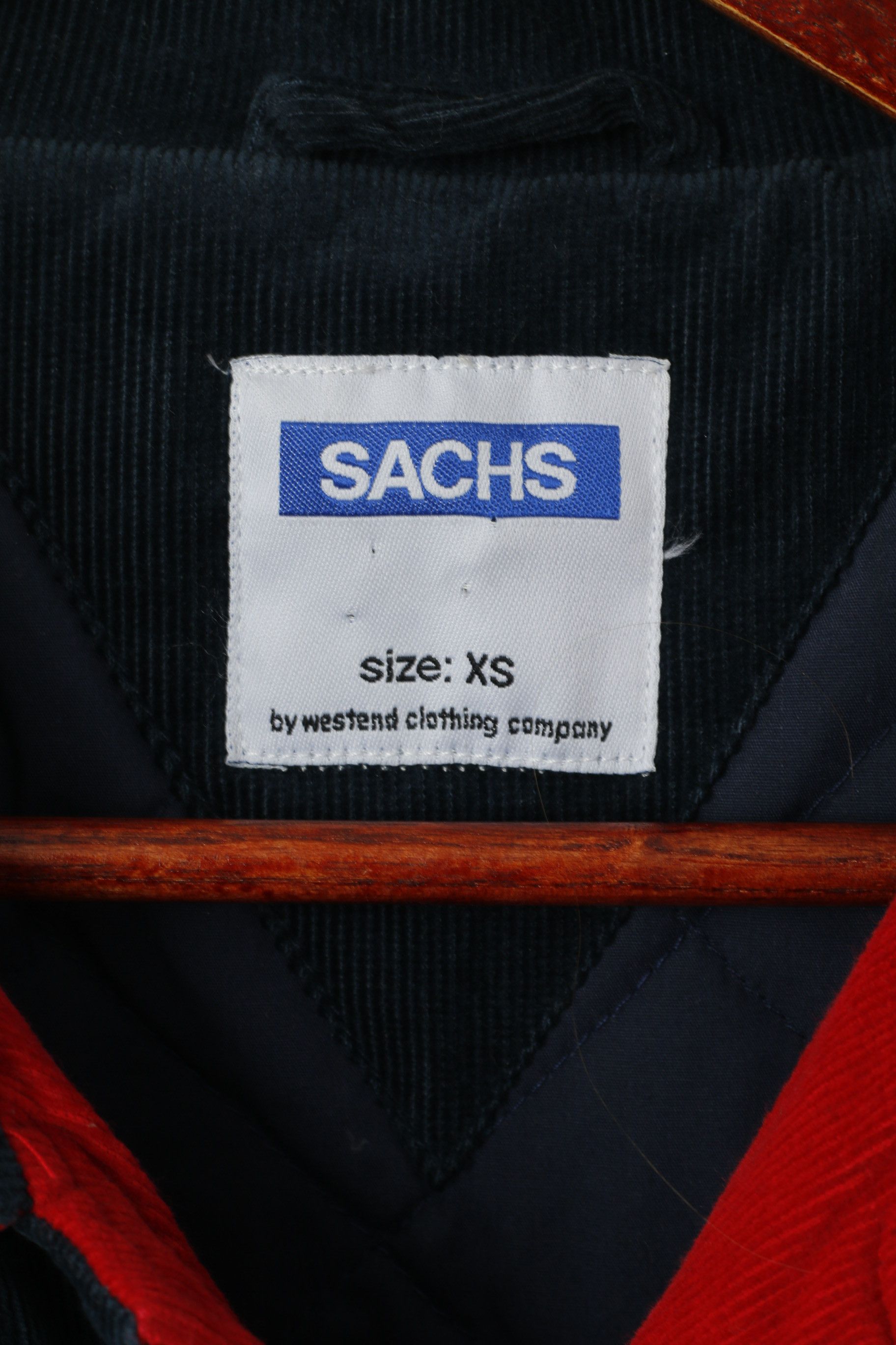 Vintage Sachs Men XS Jacket Navy Cotton Bomber Automotive 4832 Size US XS / EU 42 / 0 - 4 Thumbnail