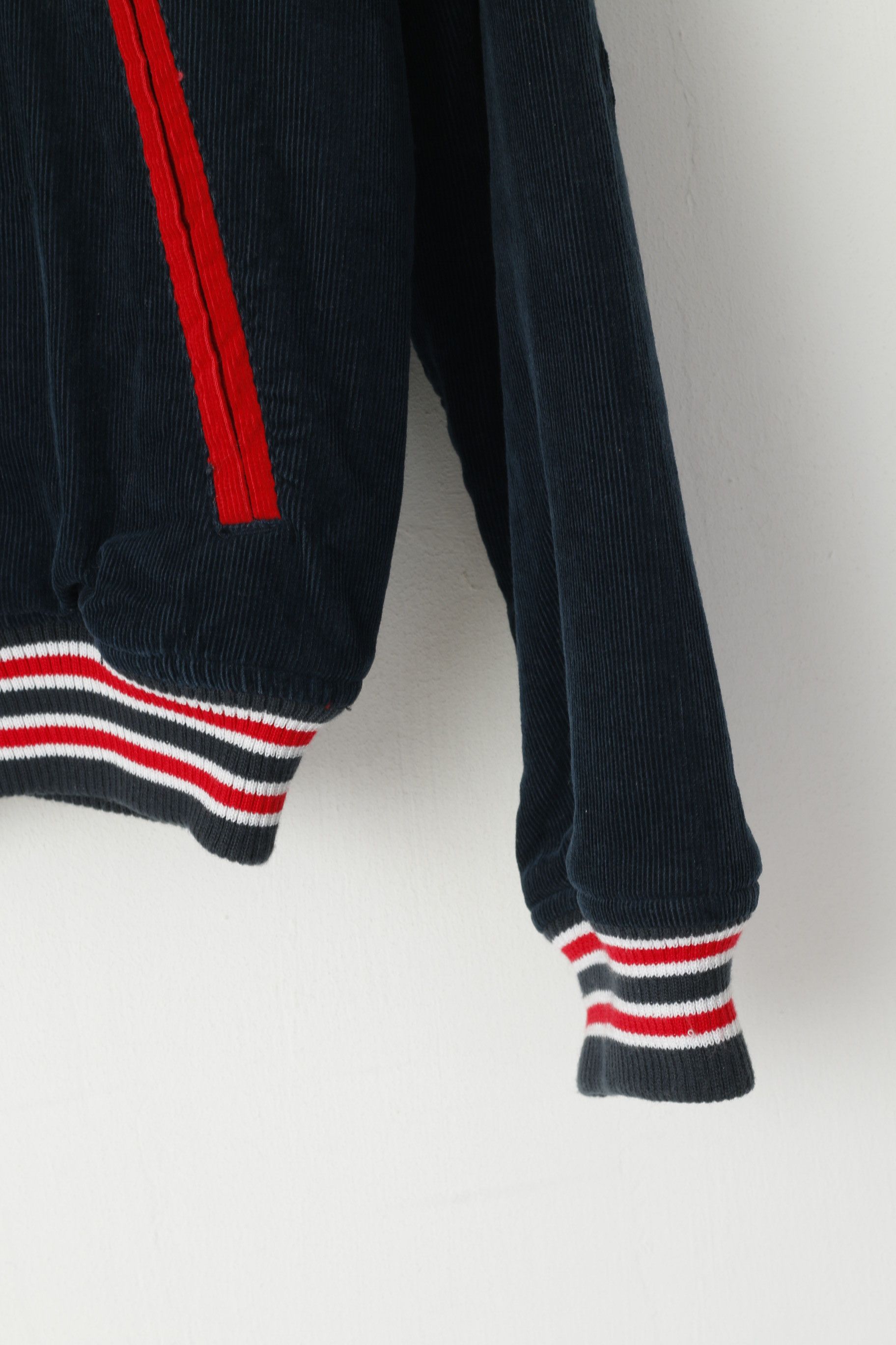 Vintage Sachs Men XS Jacket Navy Cotton Bomber Automotive 4832 Size US XS / EU 42 / 0 - 3 Thumbnail