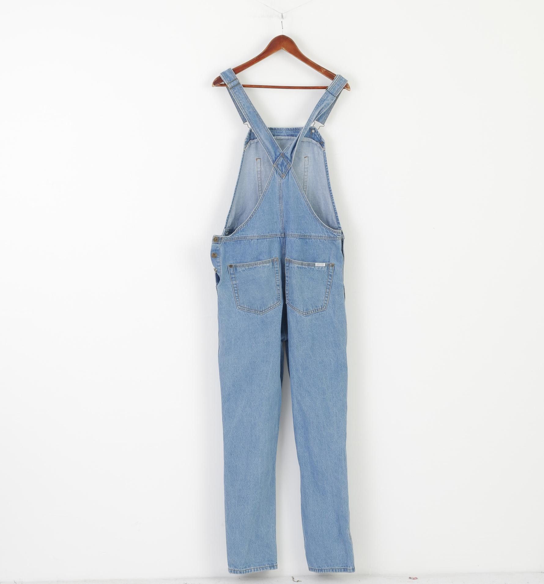 Vintage Liquor N Poker Men 34 Dungarees Blue Distressed 3210 Size US 34 / EU 50 - 8 Thumbnail