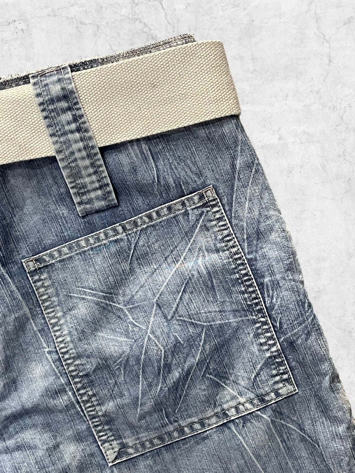 Marithe + Francois Girbaud Archive Marithe Francois Girbaud Parachute Cargos With Belt Size US 32 / EU 48 - 11 Thumbnail