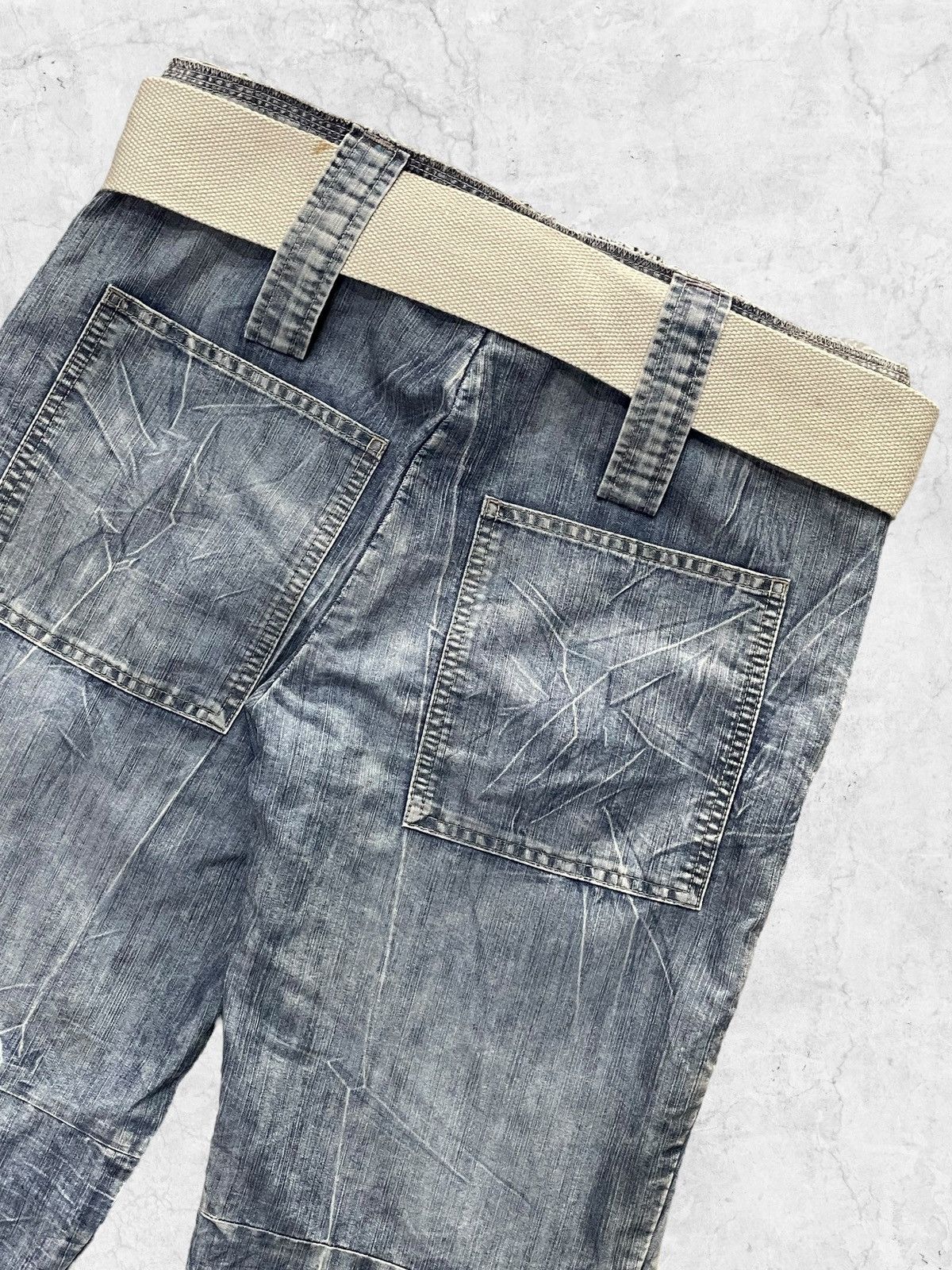 Marithe + Francois Girbaud Archive Marithe Francois Girbaud Parachute Cargos With Belt Size US 32 / EU 48 - 10 Thumbnail