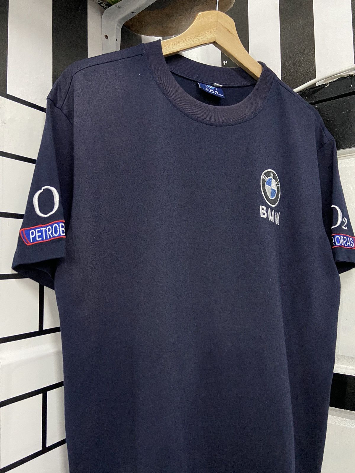 BMW × Vintage Vintage 90’s BMW Williams F1 Team Embroidered Tshirt Size US M / EU 48-50 / 2 - 5 Thumbnail