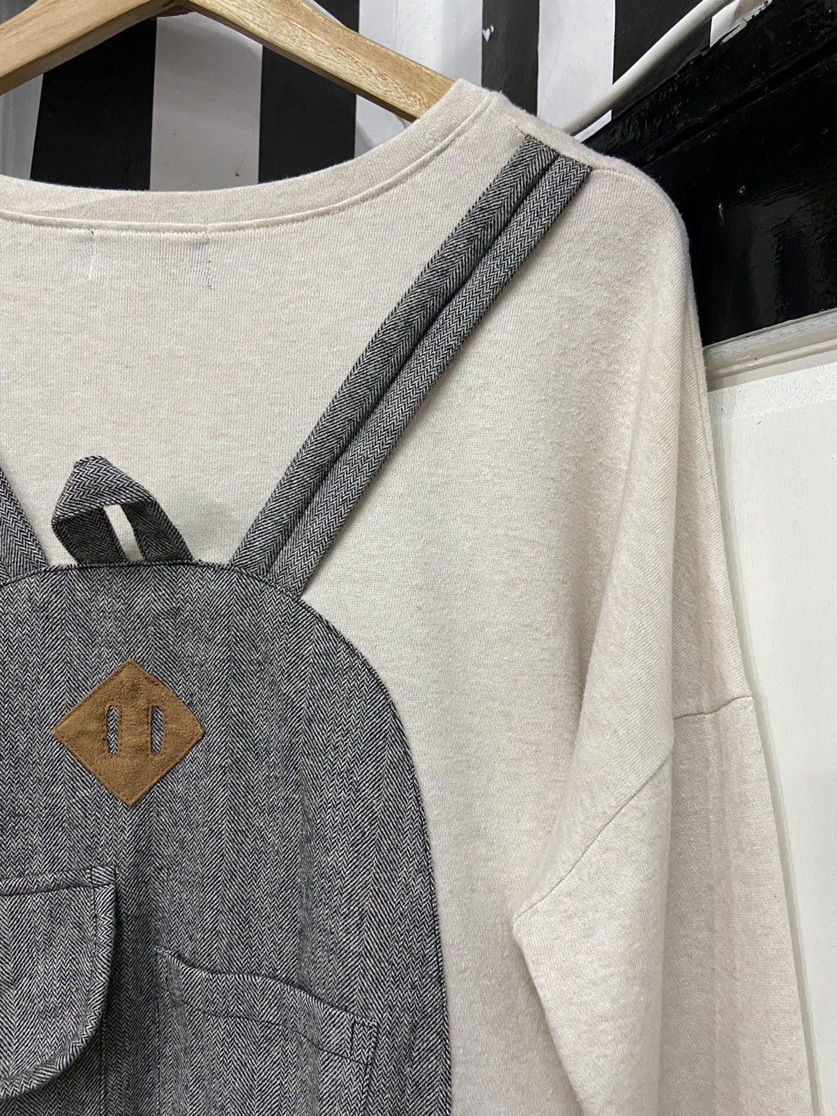 Designer × Japanese Brand × Vintage Vintage Rivet & Surge Patch Backpack Doodle Poems Sweatshirt Size US M / EU 48-50 / 2 - 9 Thumbnail