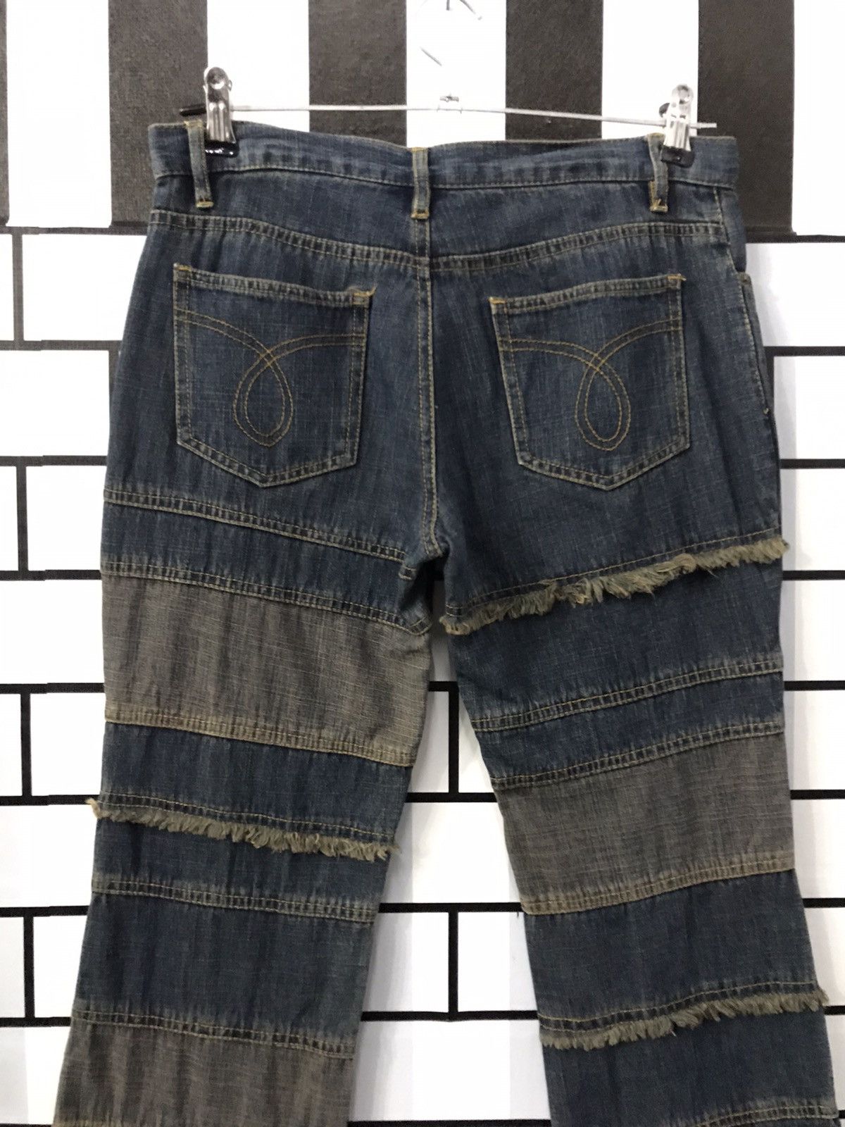 Art Comes First × Designer × Japanese Brand Japanese Brand Revolt Hagi Patchwork flare Inspired Hysteric Size US 30 / EU 46 - 10 Thumbnail