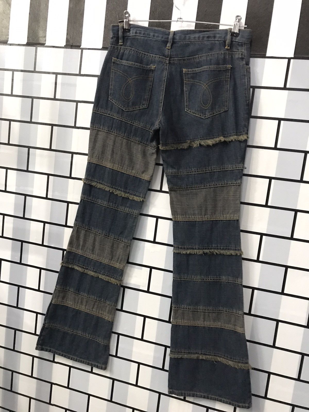 Art Comes First × Designer × Japanese Brand Japanese Brand Revolt Hagi Patchwork flare Inspired Hysteric Size US 30 / EU 46 - 9 Thumbnail