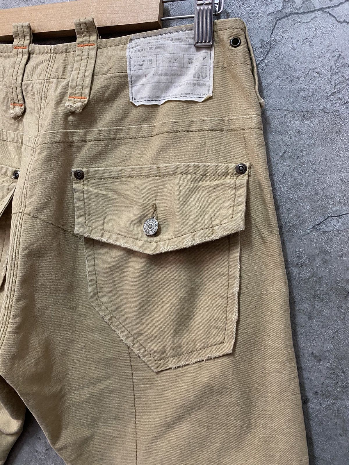 Edwin × Japanese Brand × Vintage Vintage Edwin Bush Pocket Bootcut Flared Pants Size US 30 / EU 46 - 14 Thumbnail
