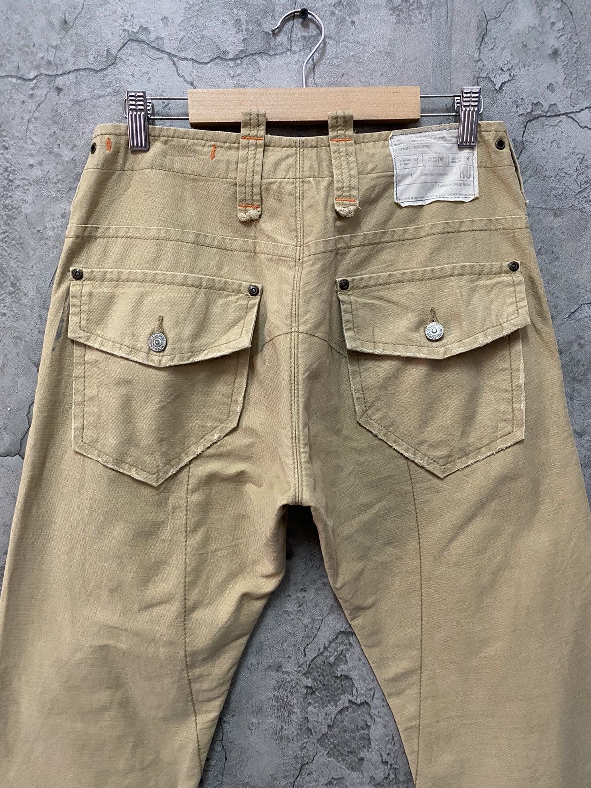 Edwin × Japanese Brand × Vintage Vintage Edwin Bush Pocket Bootcut Flared Pants Size US 30 / EU 46 - 11 Thumbnail