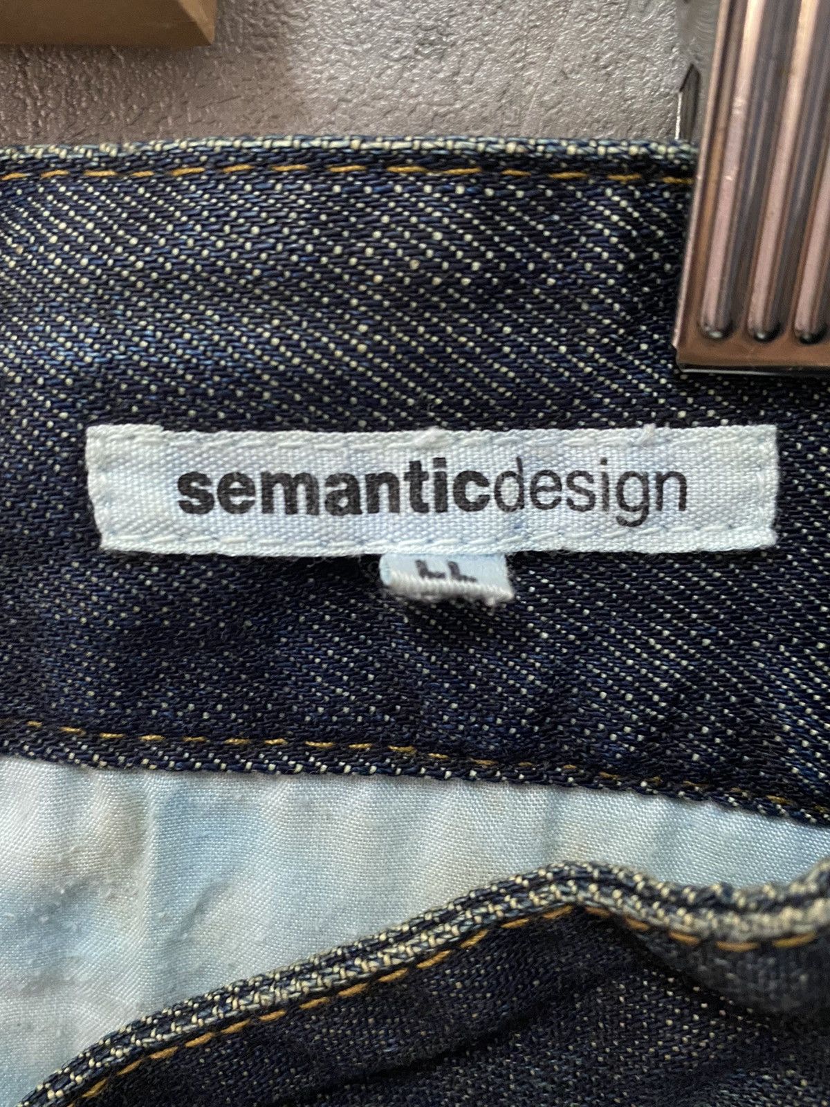 Japanese Brand Vintage Semantic Design Japan Bondage Zipper Denim Pants Size US 34 / EU 50 - 17 Thumbnail