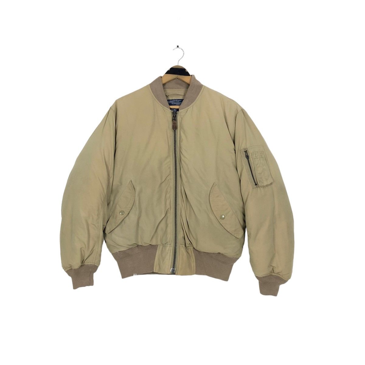 Polo Ralph Lauren Vintage 90s Polo by Ralph Lauren Down Filled Bomber Jacket Size US L / EU 52-54 / 3 - 7 Thumbnail