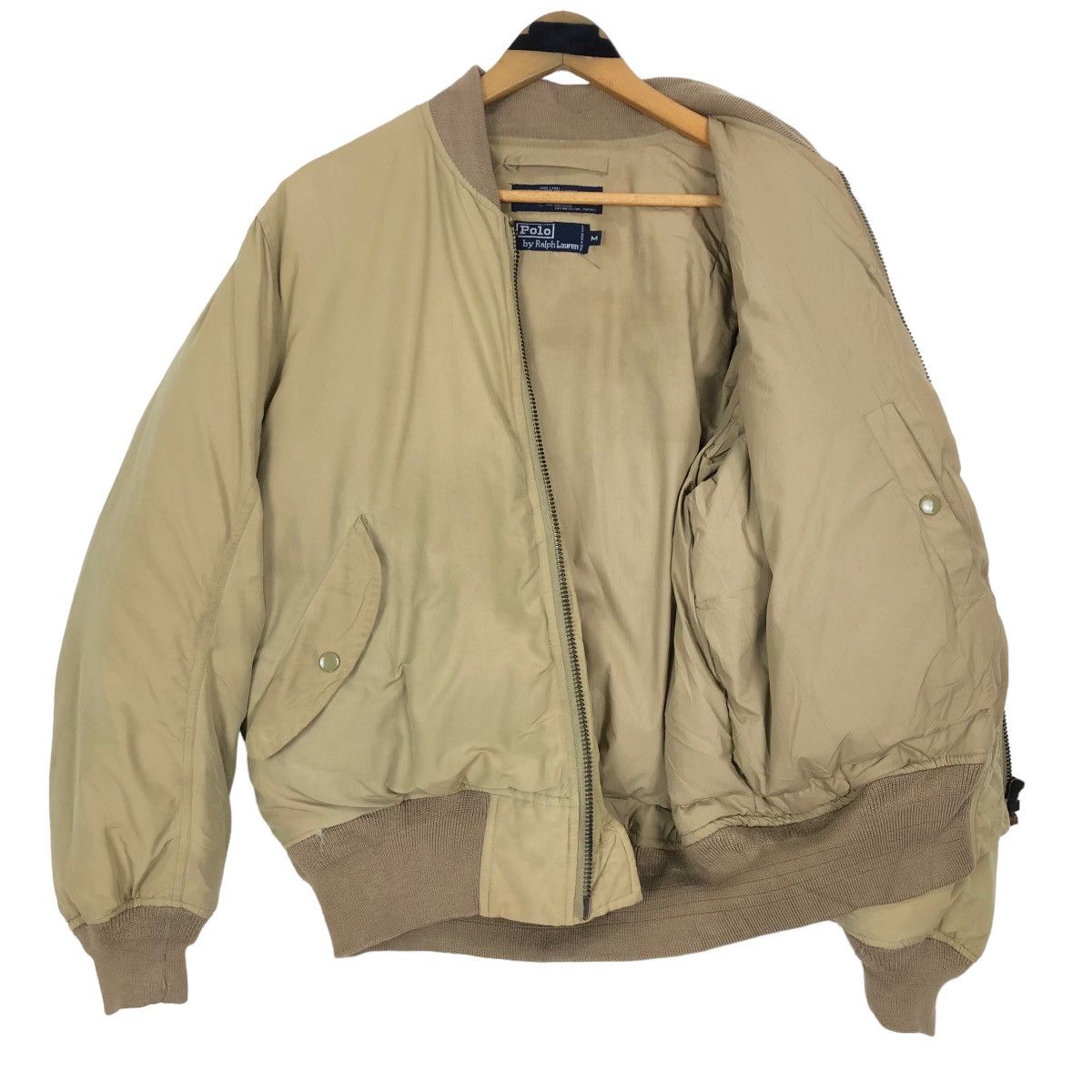 Polo Ralph Lauren Vintage 90s Polo by Ralph Lauren Down Filled Bomber Jacket Size US L / EU 52-54 / 3 - 11 Thumbnail