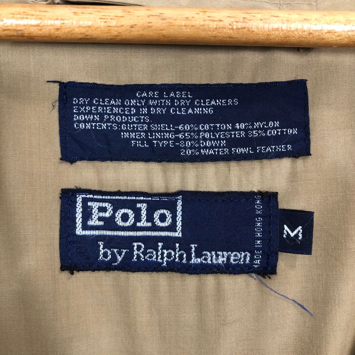 Polo Ralph Lauren Vintage 90s Polo by Ralph Lauren Down Filled Bomber Jacket Size US L / EU 52-54 / 3 - 5 Thumbnail