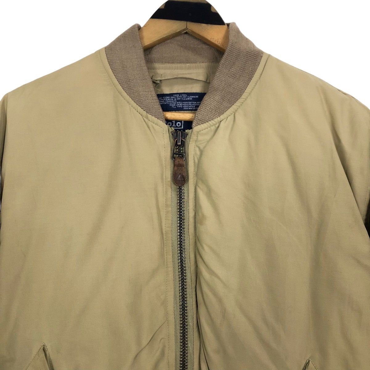 Polo Ralph Lauren Vintage 90s Polo by Ralph Lauren Down Filled Bomber Jacket Size US L / EU 52-54 / 3 - 3 Thumbnail