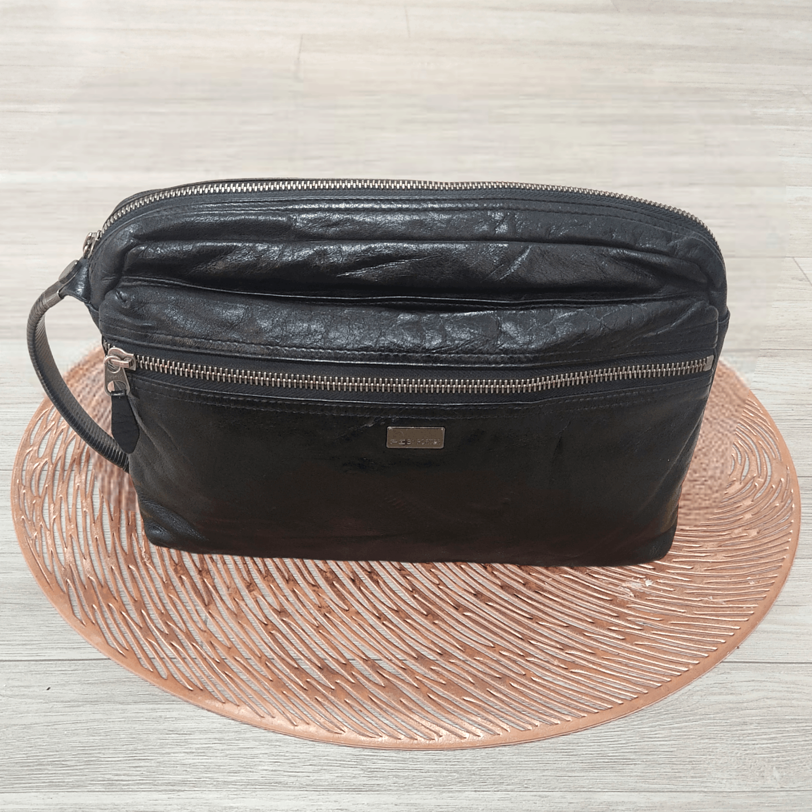 Head Porter Porter Yoshida & Company Leather Clutch Bag Size ONE SIZE - 4 Thumbnail