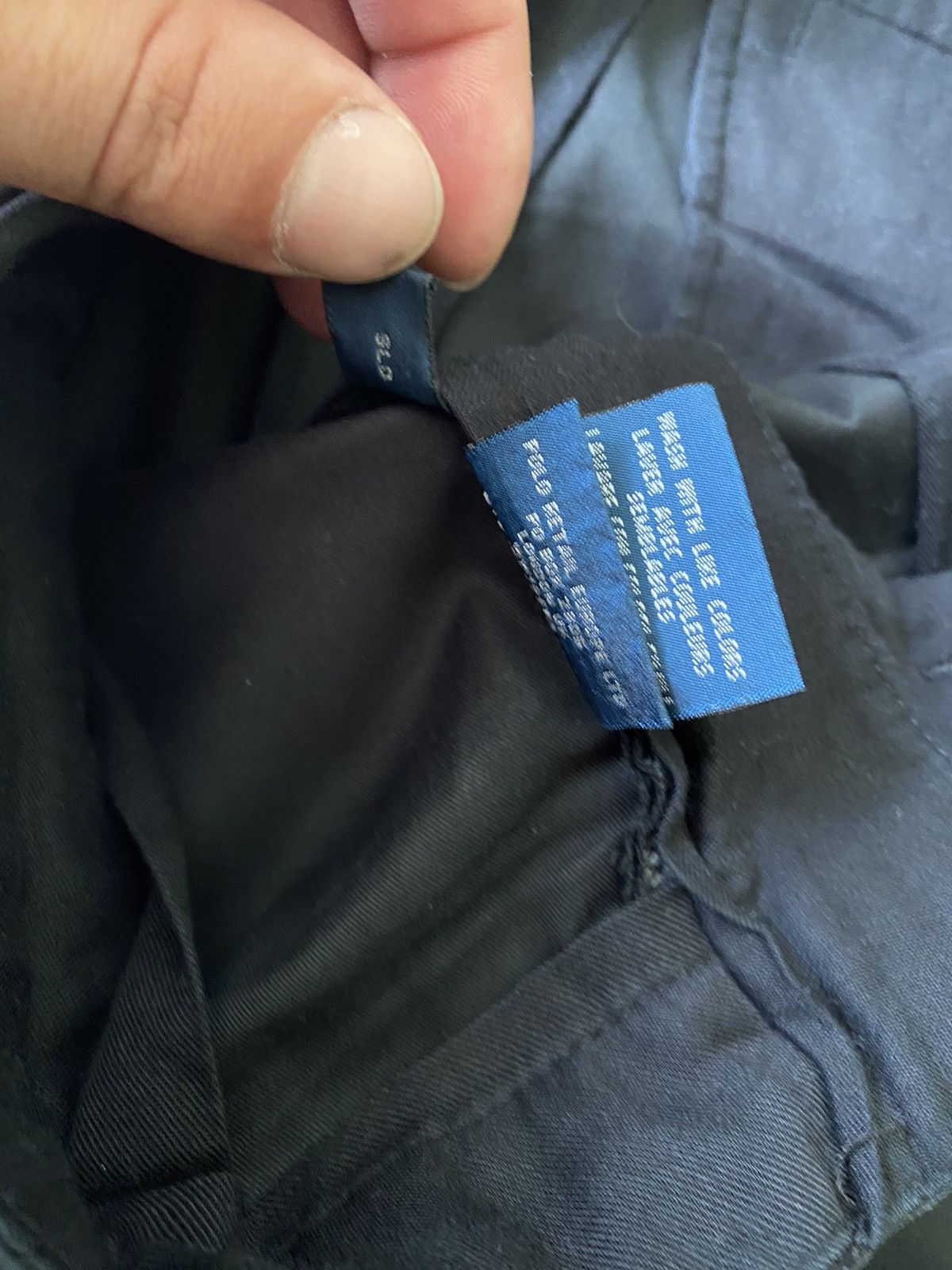 Polo Ralph Lauren Vintage Polo RALPH LAUREN Smith Black Chino Pant Trousers Size US 32 / EU 48 - 11 Thumbnail