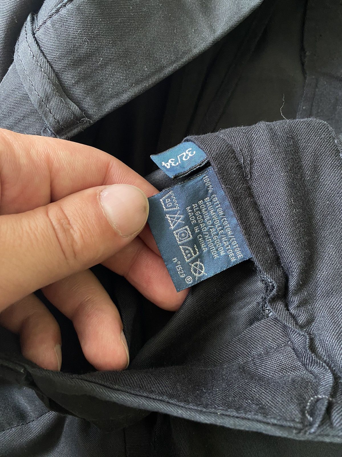 Polo Ralph Lauren Vintage Polo RALPH LAUREN Smith Black Chino Pant Trousers Size US 32 / EU 48 - 10 Thumbnail