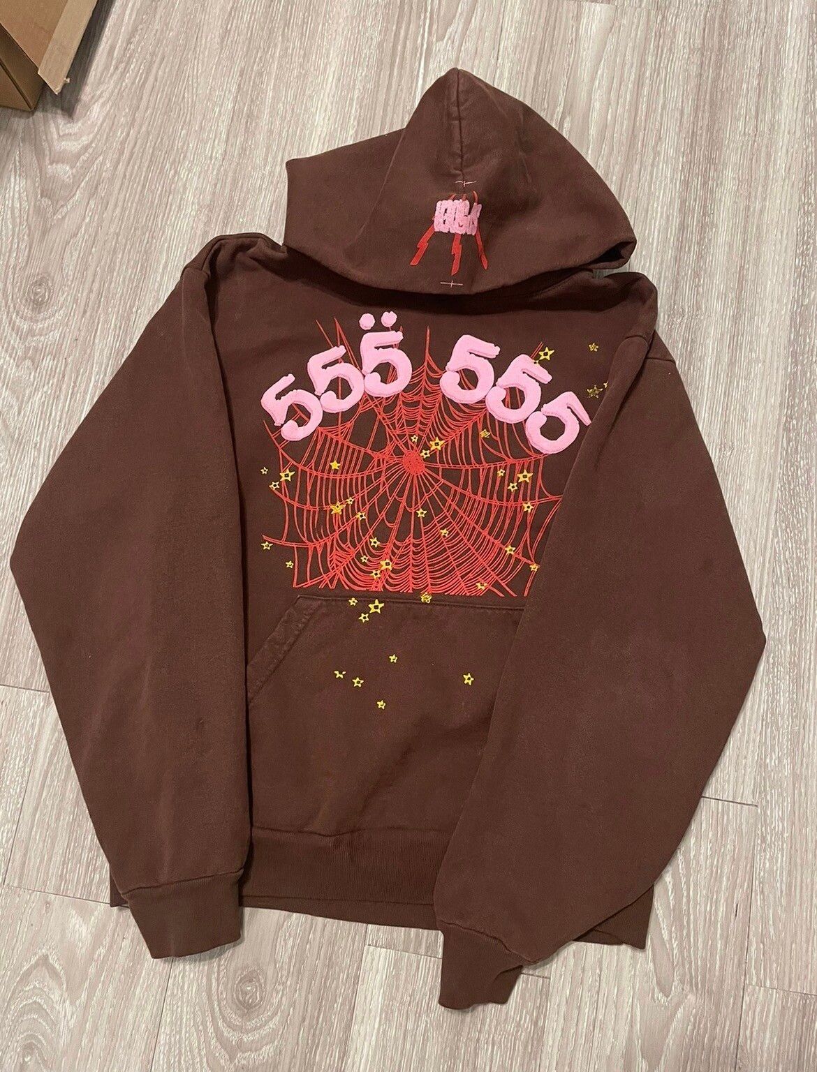 Spider Worldwide Brown Sp5der Angel 555 Hoodie Size Large Brand New Size US L / EU 52-54 / 3 - 1 Preview