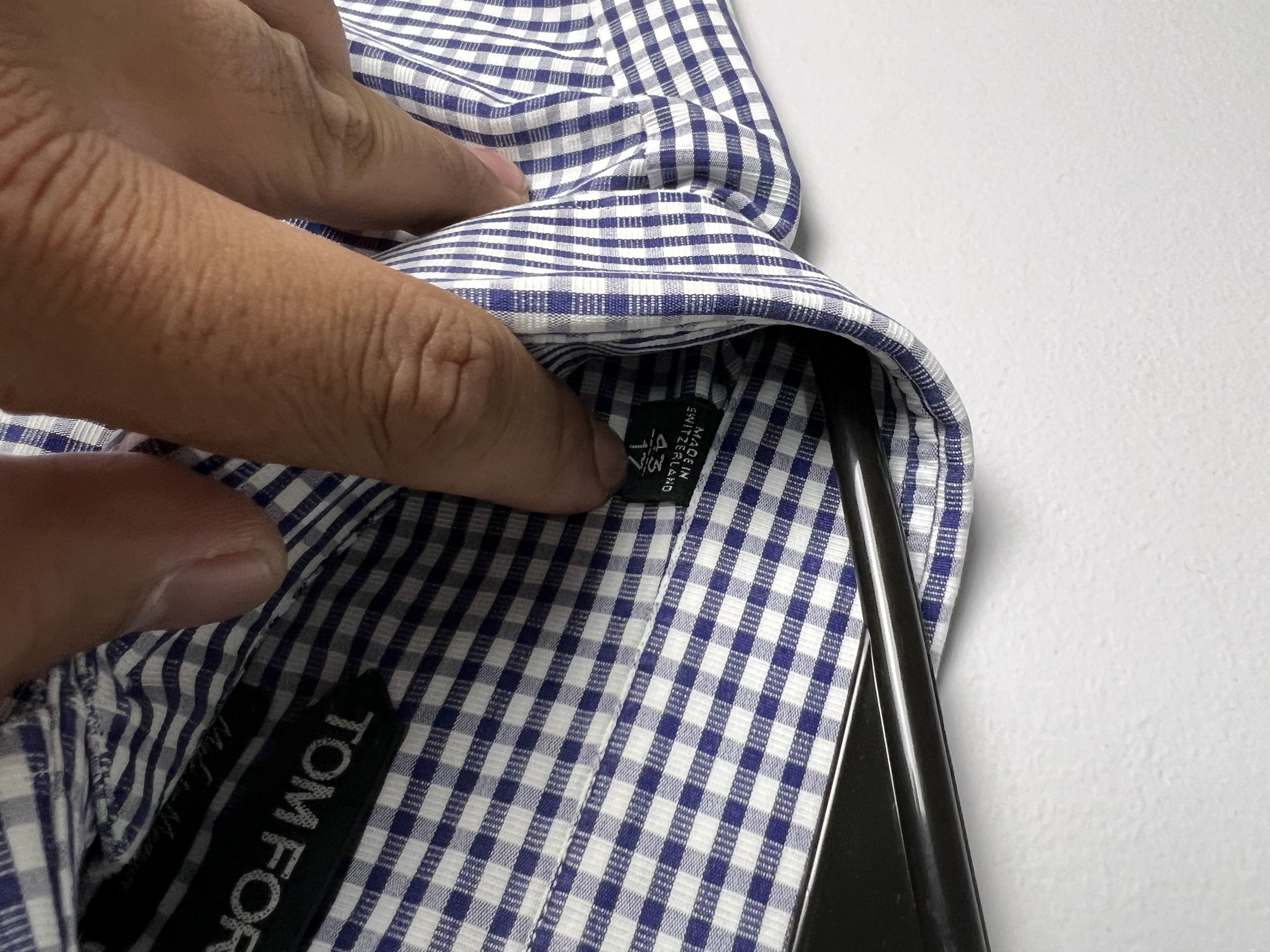 Tom Ford Tom Ford - Stripe Shirt Size US S / EU 44-46 / 1 - 7 Thumbnail