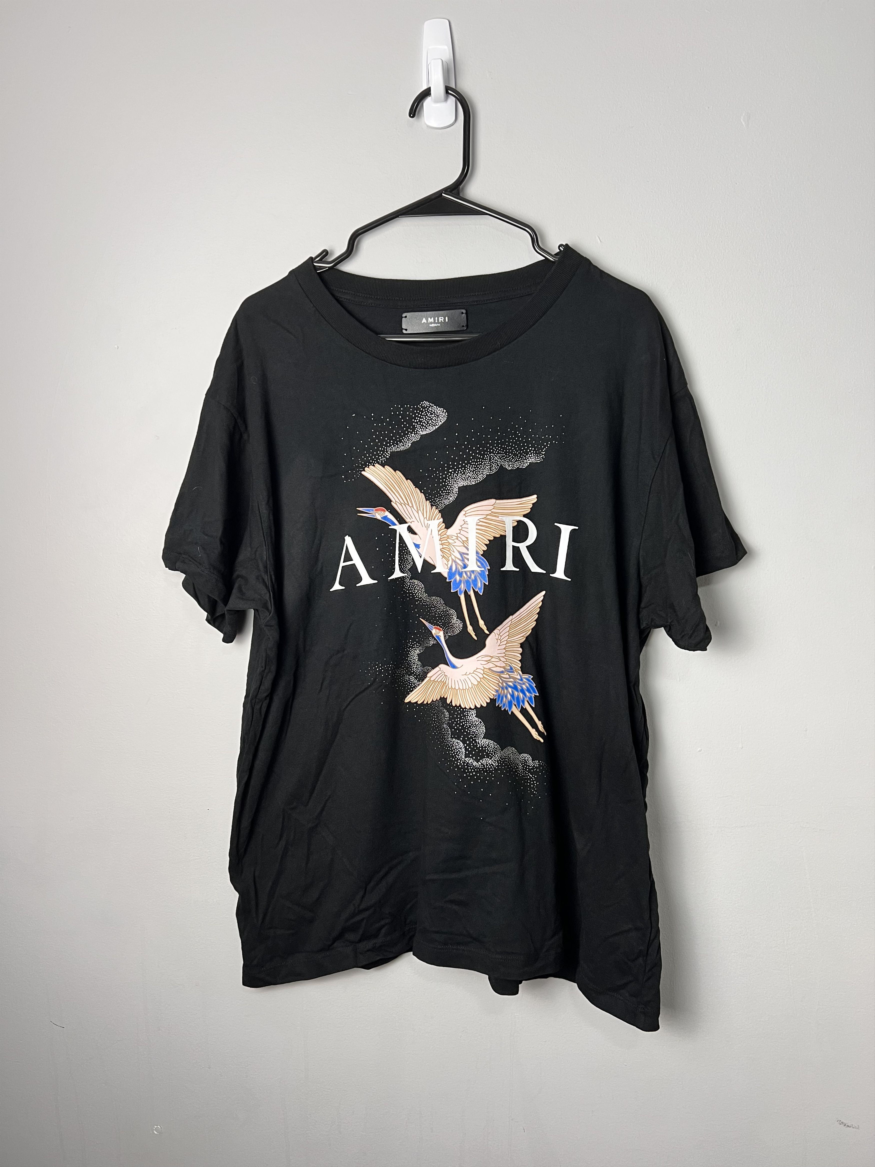 Amiri Airbrush Cropped Tee