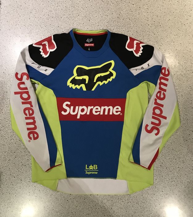 Supreme Supreme X Fox Racing Jersey (Large) | Grailed