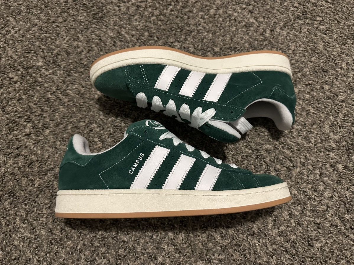 Adidas Campus 00s Dark Green Cloud White - H03472 – Izicop