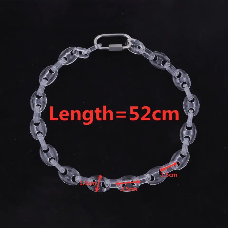 Jewelry × Other Transparent Lock Necklace Size ONE SIZE - 2 Thumbnail