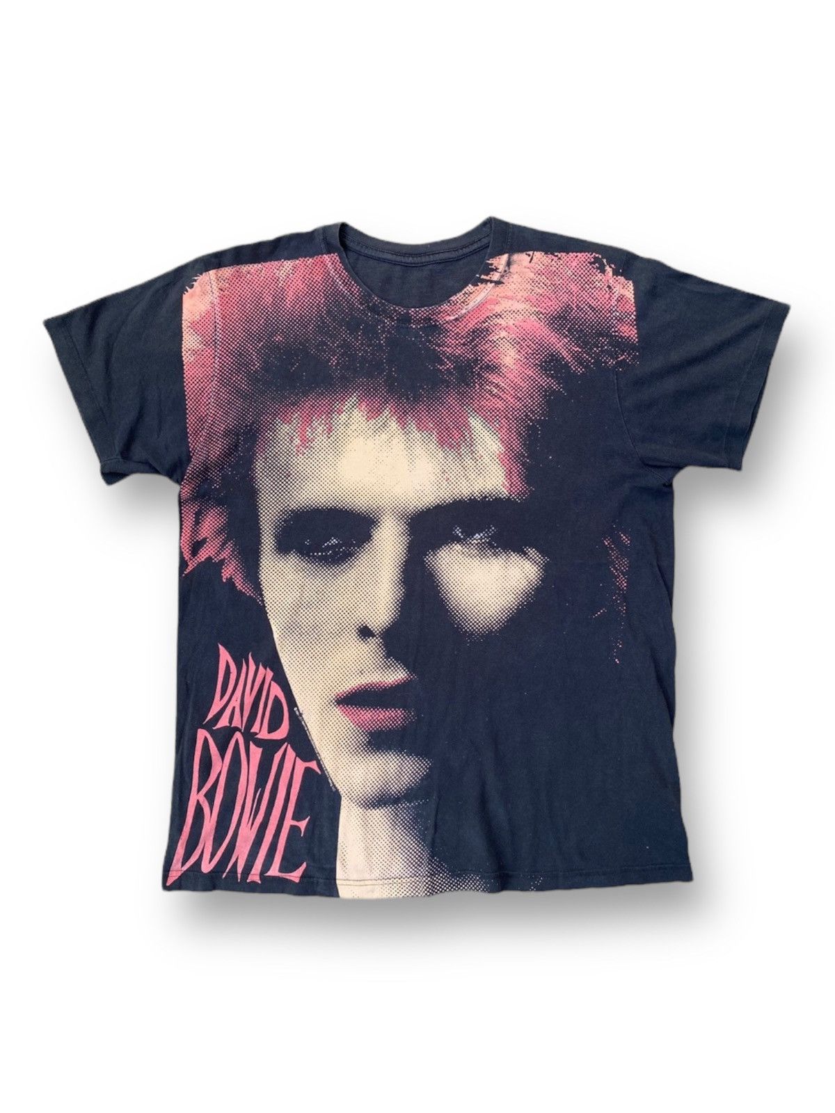 Band Tees × Vintage David Bowie Mega Print Vintage Shirt. #c4 Size US L / EU 52-54 / 3 - 1 Thumbnail