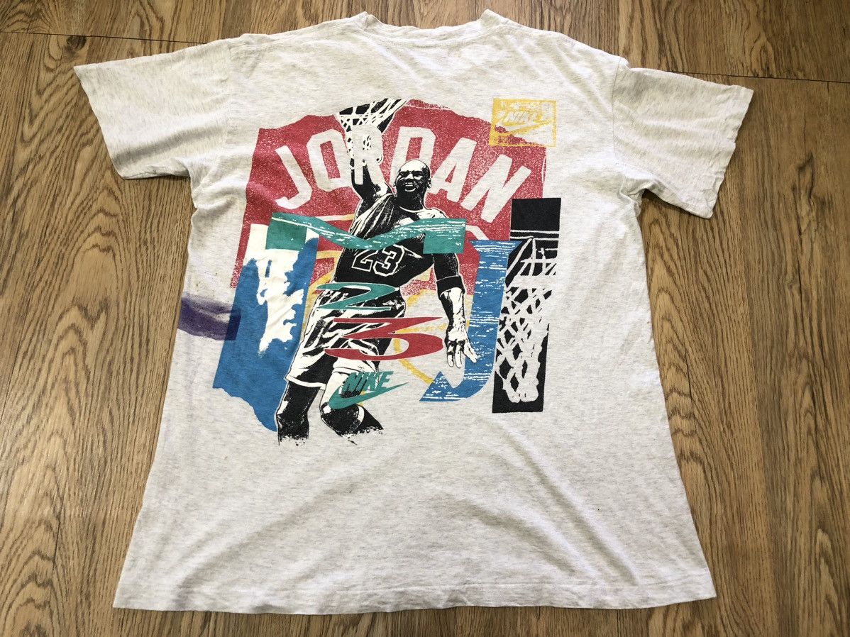 NBA × Nike × Vintage Vintage Nike Michael Jordan 23 dunk tee Size US M / EU 48-50 / 2 - 3 Thumbnail