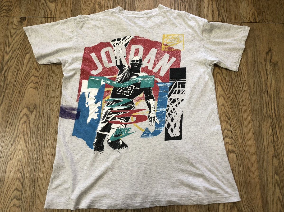 NBA × Nike × Vintage Vintage Nike Michael Jordan 23 dunk tee Size US M / EU 48-50 / 2 - 12 Thumbnail