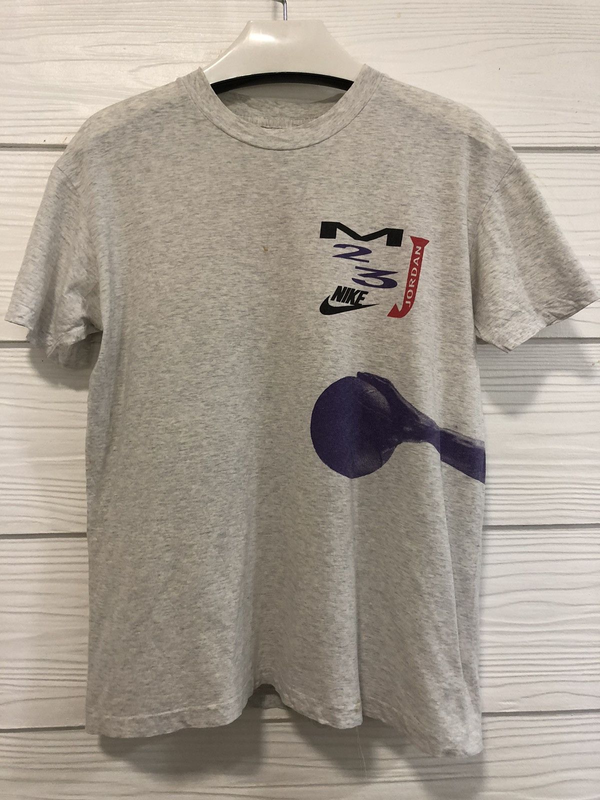 NBA × Nike × Vintage Vintage Nike Michael Jordan 23 dunk tee Size US M / EU 48-50 / 2 - 4 Thumbnail