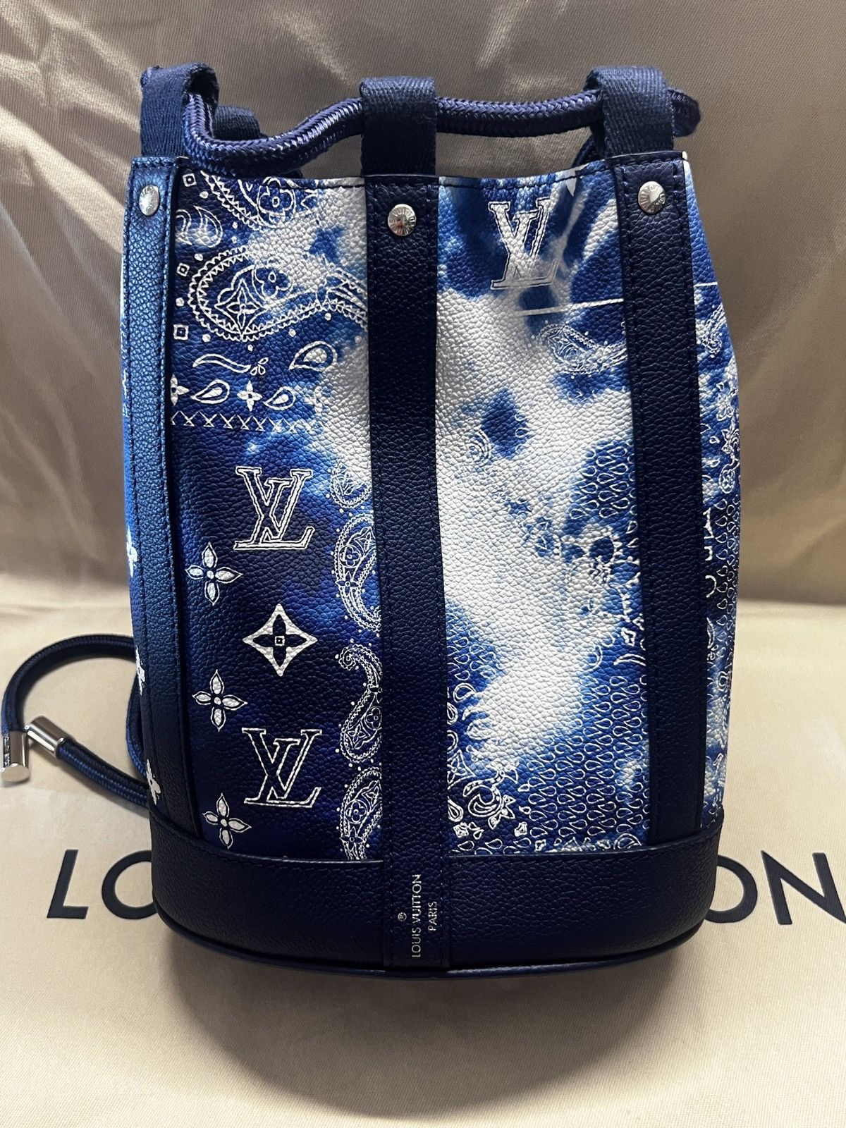 Louis Vuitton Randonnee Backpack Limited Edition Monogram Bandana