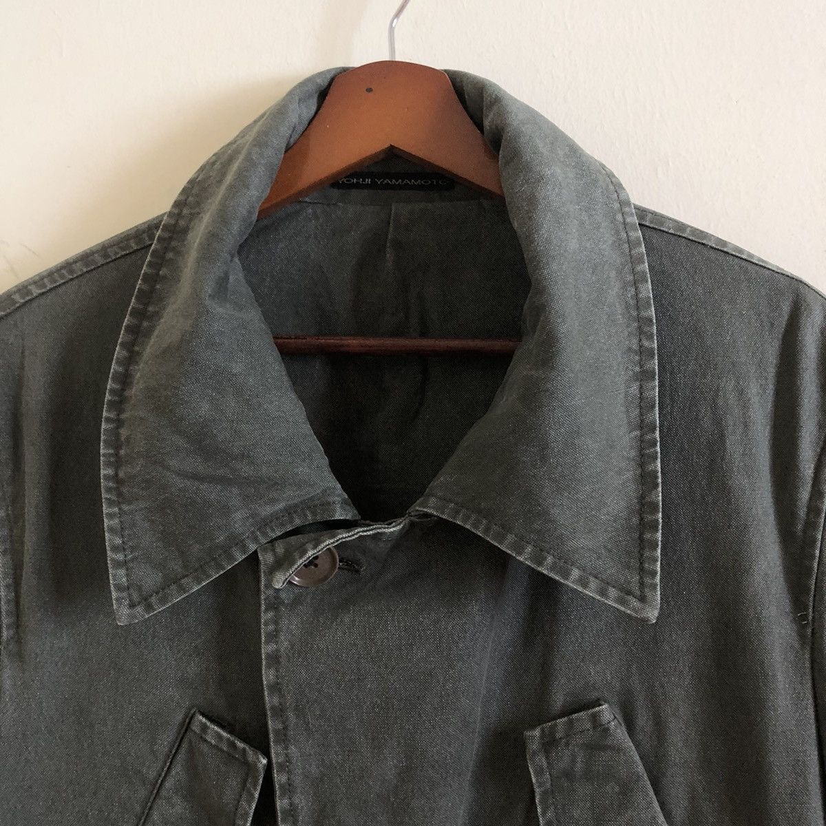 Y's × Y's for Men × Yohji Yamamoto Vintage 90’ Y’s For Men Yohji Long Jacket Size US M / EU 48-50 / 2 - 17 Thumbnail