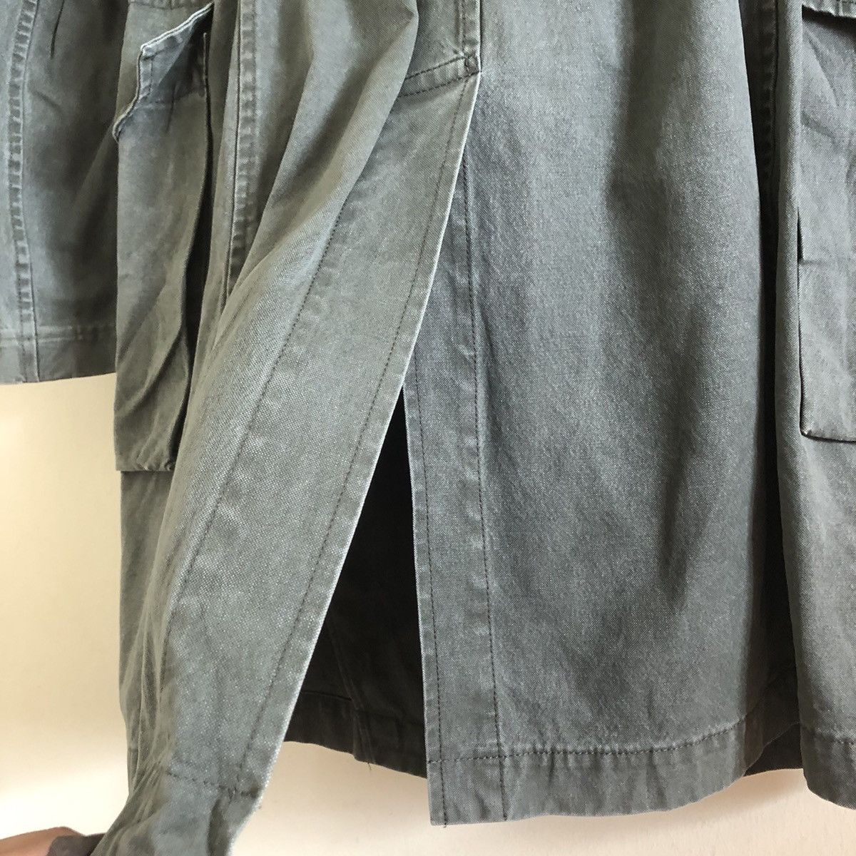Y's × Y's for Men × Yohji Yamamoto Vintage 90’ Y’s For Men Yohji Long Jacket Size US M / EU 48-50 / 2 - 12 Thumbnail