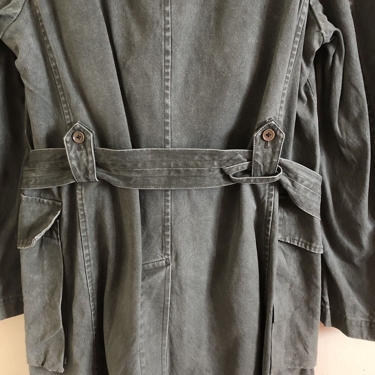 Y's × Y's for Men × Yohji Yamamoto Vintage 90’ Y’s For Men Yohji Long Jacket Size US M / EU 48-50 / 2 - 10 Thumbnail