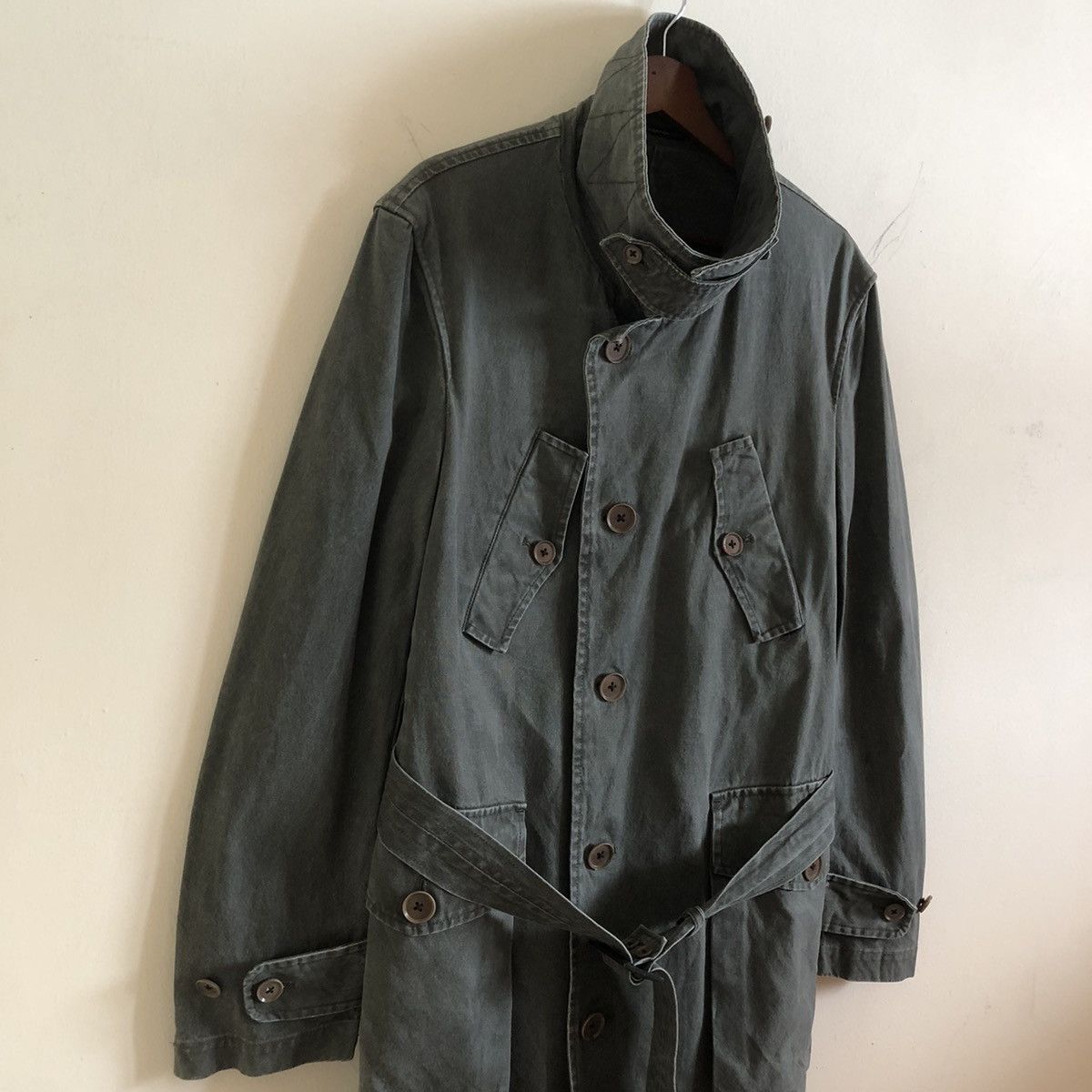 Y's × Y's for Men × Yohji Yamamoto Vintage 90’ Y’s For Men Yohji Long Jacket Size US M / EU 48-50 / 2 - 3 Thumbnail
