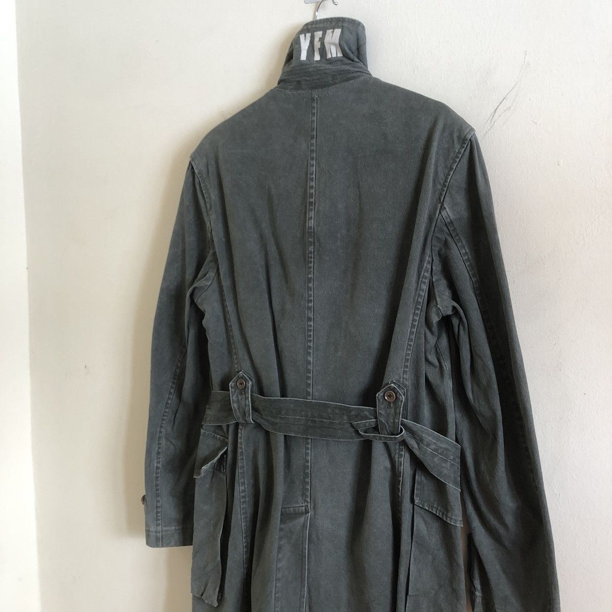 Y's × Y's for Men × Yohji Yamamoto Vintage 90’ Y’s For Men Yohji Long Jacket Size US M / EU 48-50 / 2 - 8 Thumbnail