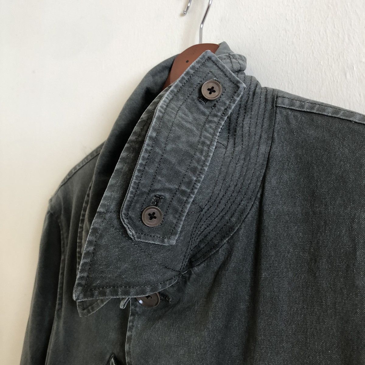 Y's × Y's for Men × Yohji Yamamoto Vintage 90’ Y’s For Men Yohji Long Jacket Size US M / EU 48-50 / 2 - 16 Thumbnail