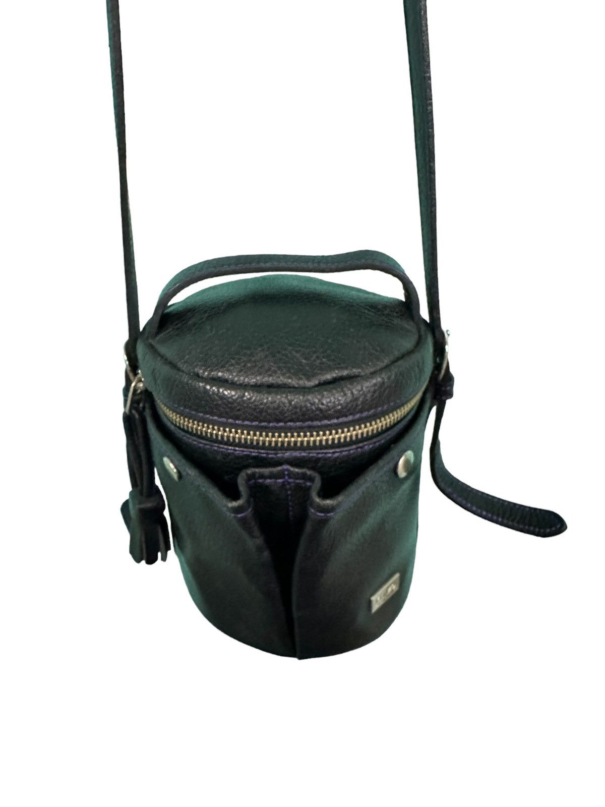 Kenzo VINTAGE KENZO LEATHER CROSSBODY BAG Size ONE SIZE - 2 Thumbnail
